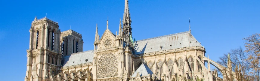 Evening Stroll by Notre-Dame and the Seine River